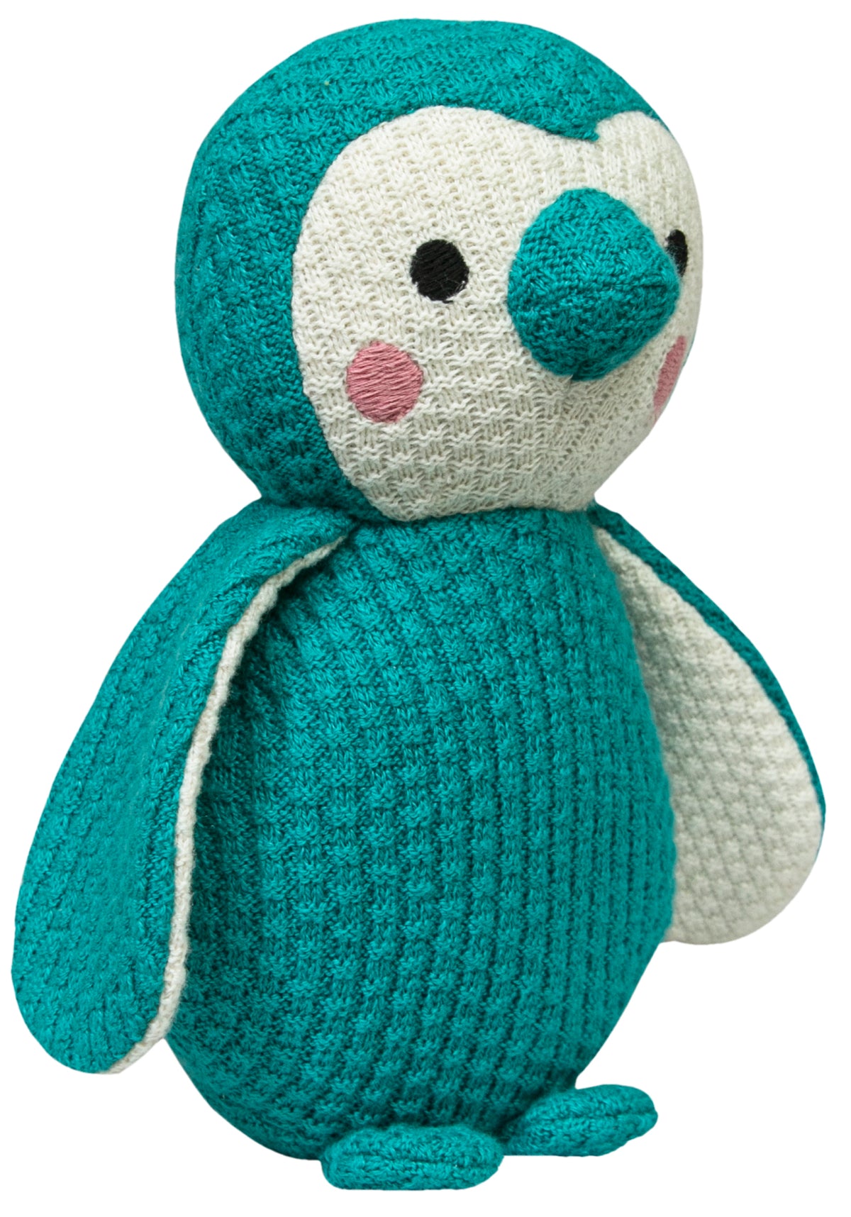 Pomme Cotton Knitted Sweet Penguin (Enamel Blue)