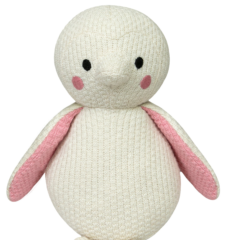 Knitted Penguin Soft Toy