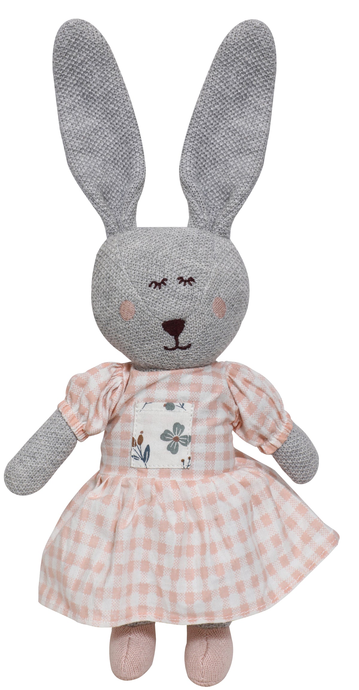 Pomme Cotton Knitted Rabbit in Dress