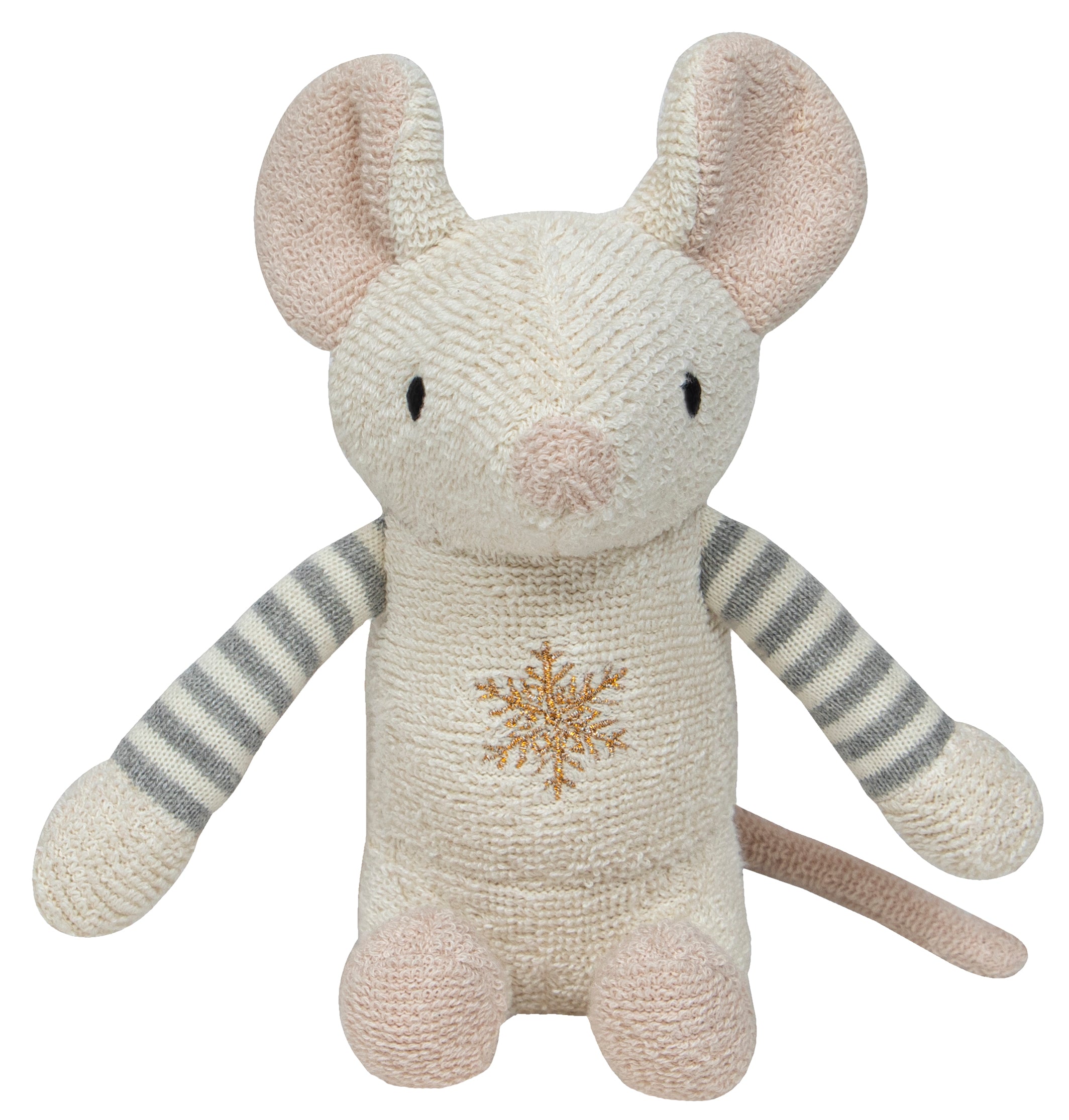 Knitted Mouse Soft Toy