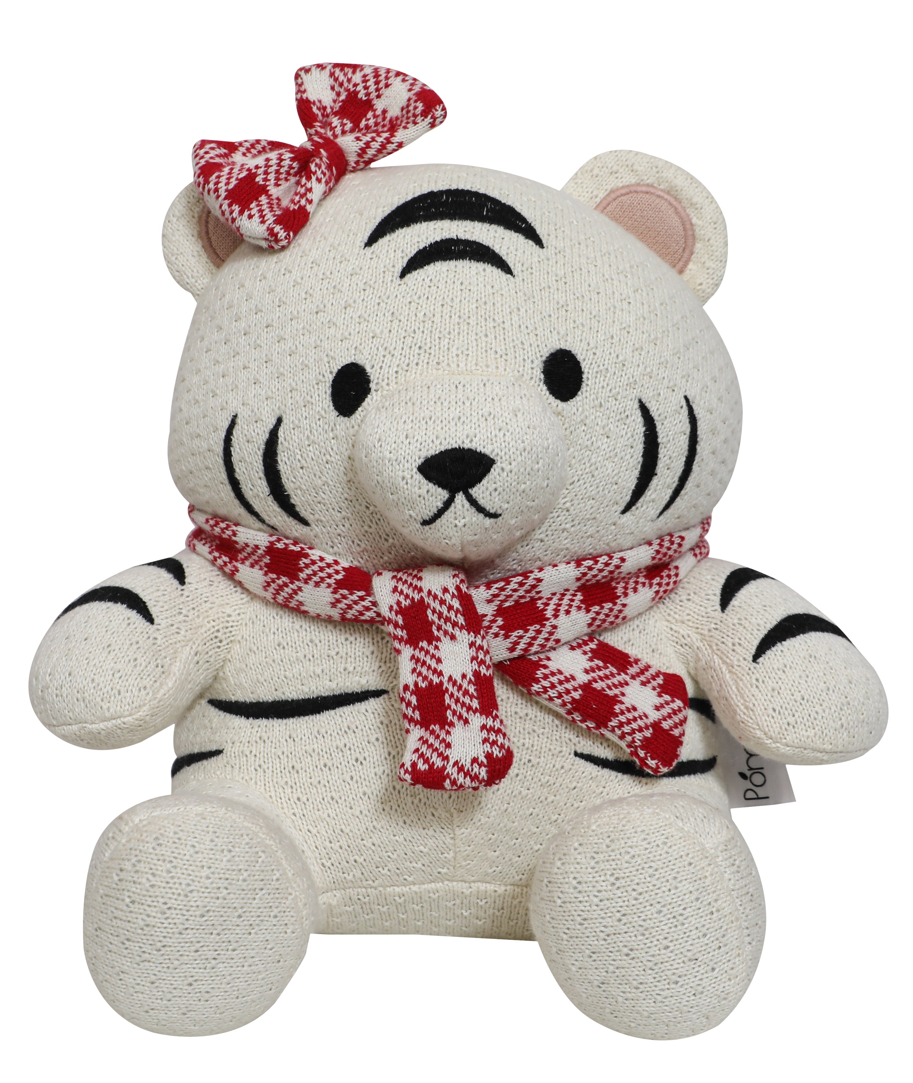 Knitted Tiger Soft Toy