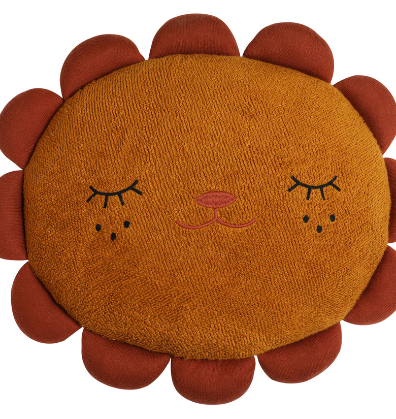 Knitted Soft Sun Flower Cushion