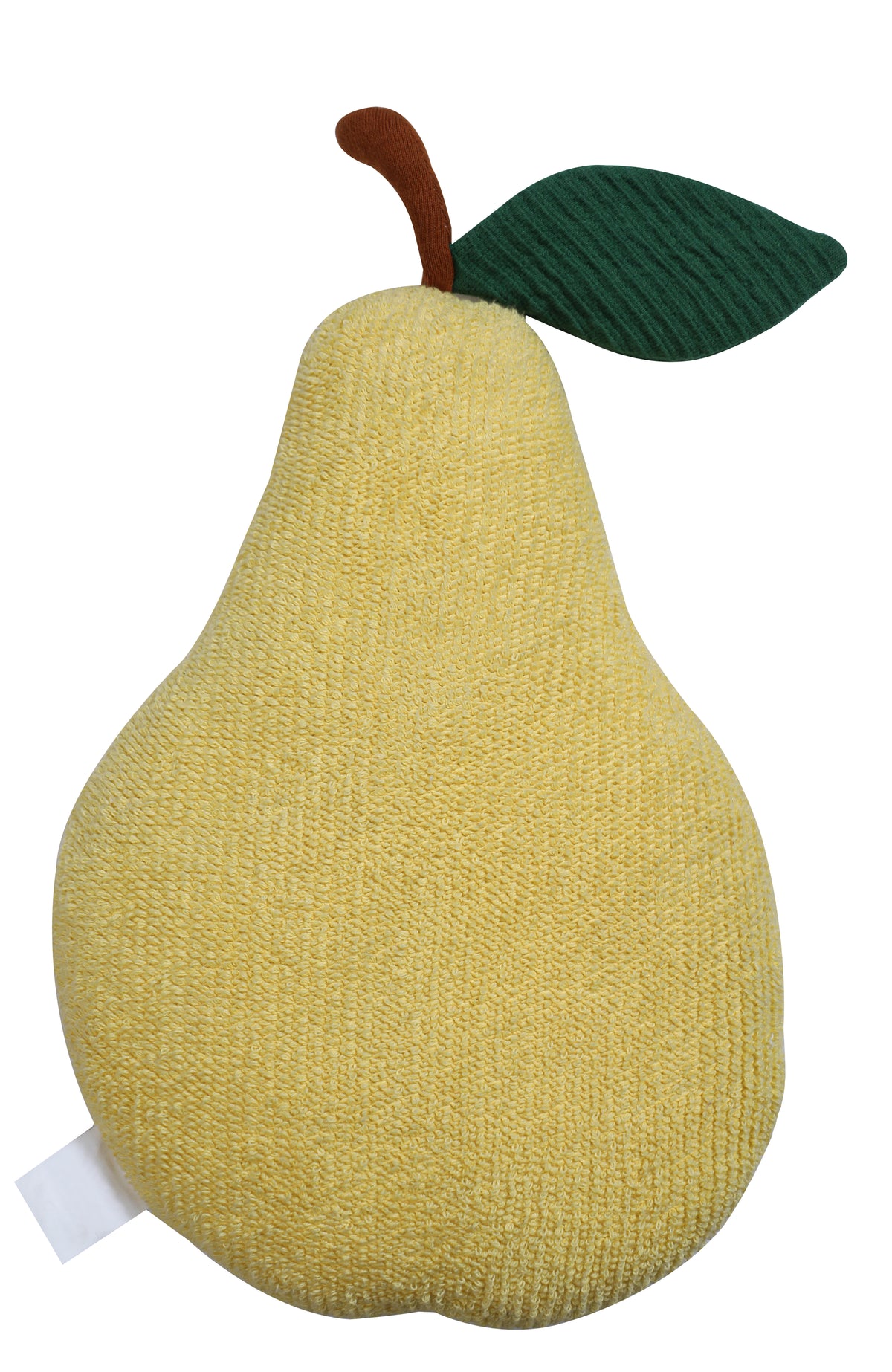 Pomme Cotton Knitted Cheerful Pear Cushion (Aurora)