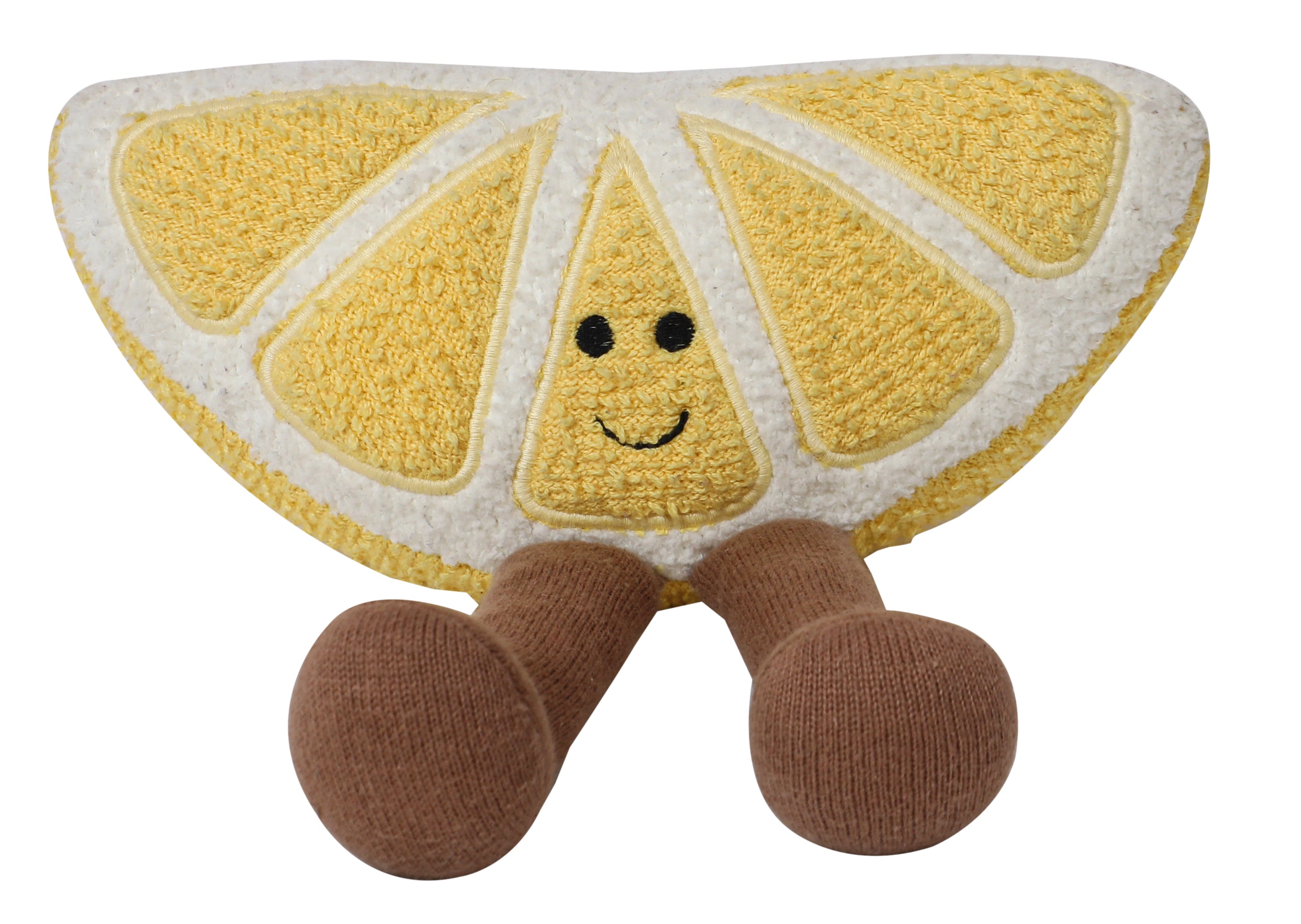 Knitted Lemon Shape Soft Toy