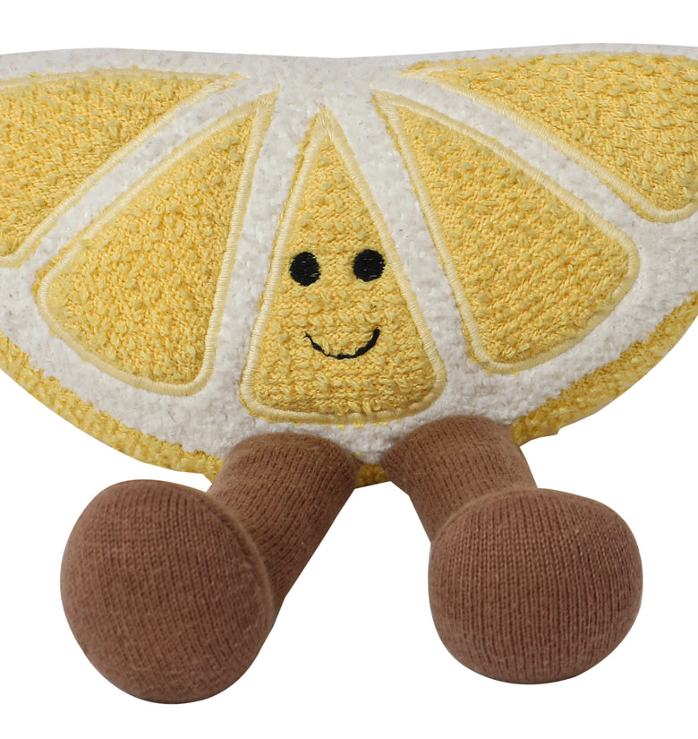 Knitted Lemon Shape Soft Toy