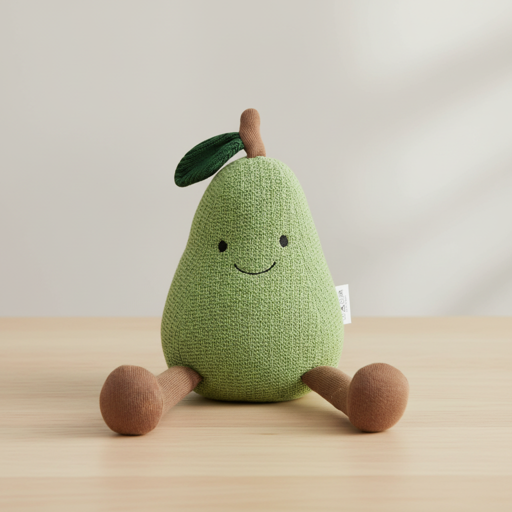 Pomme Cotton Knitted Happy Pear