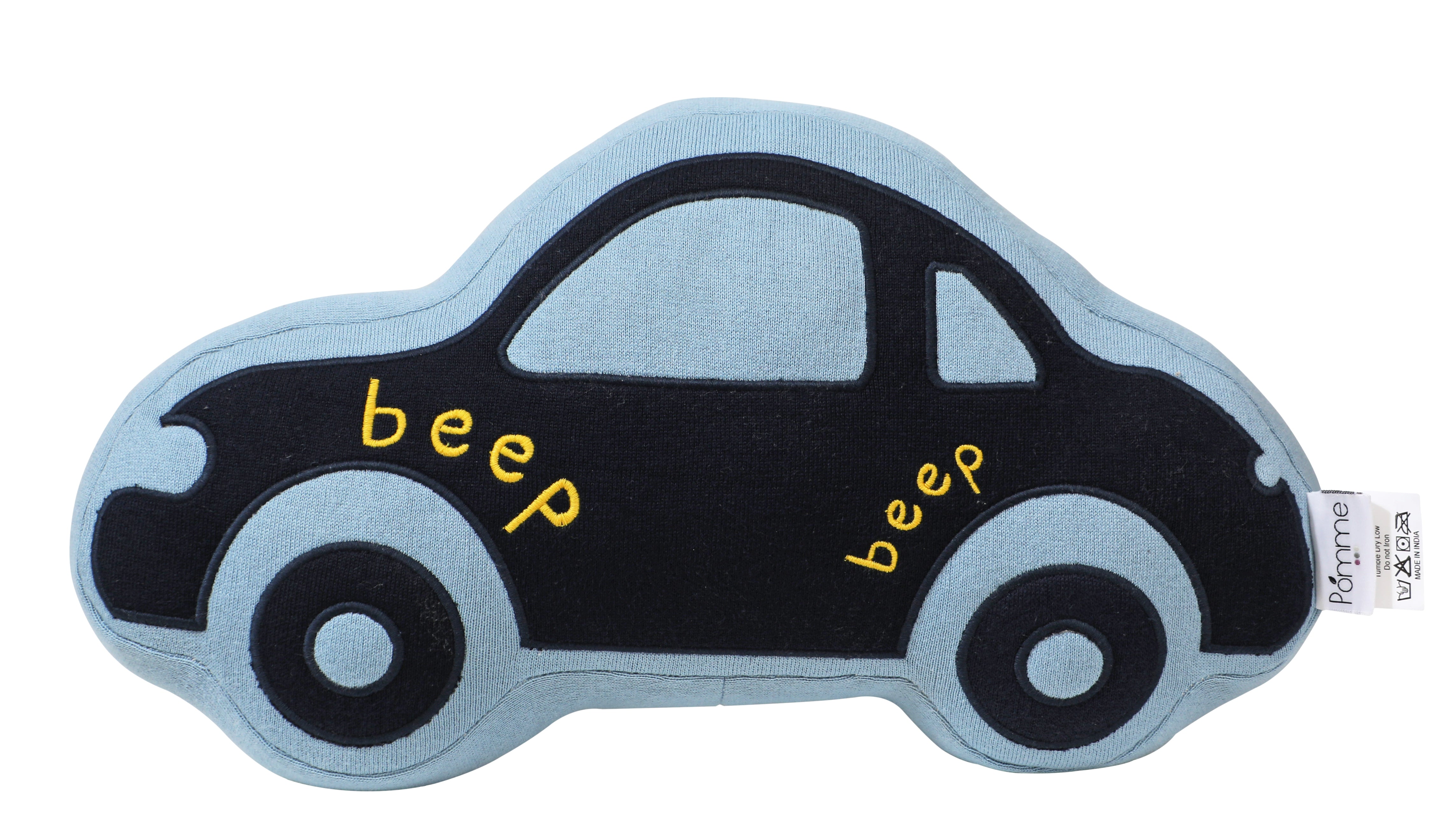 Knitted Car Shape Soft Toy