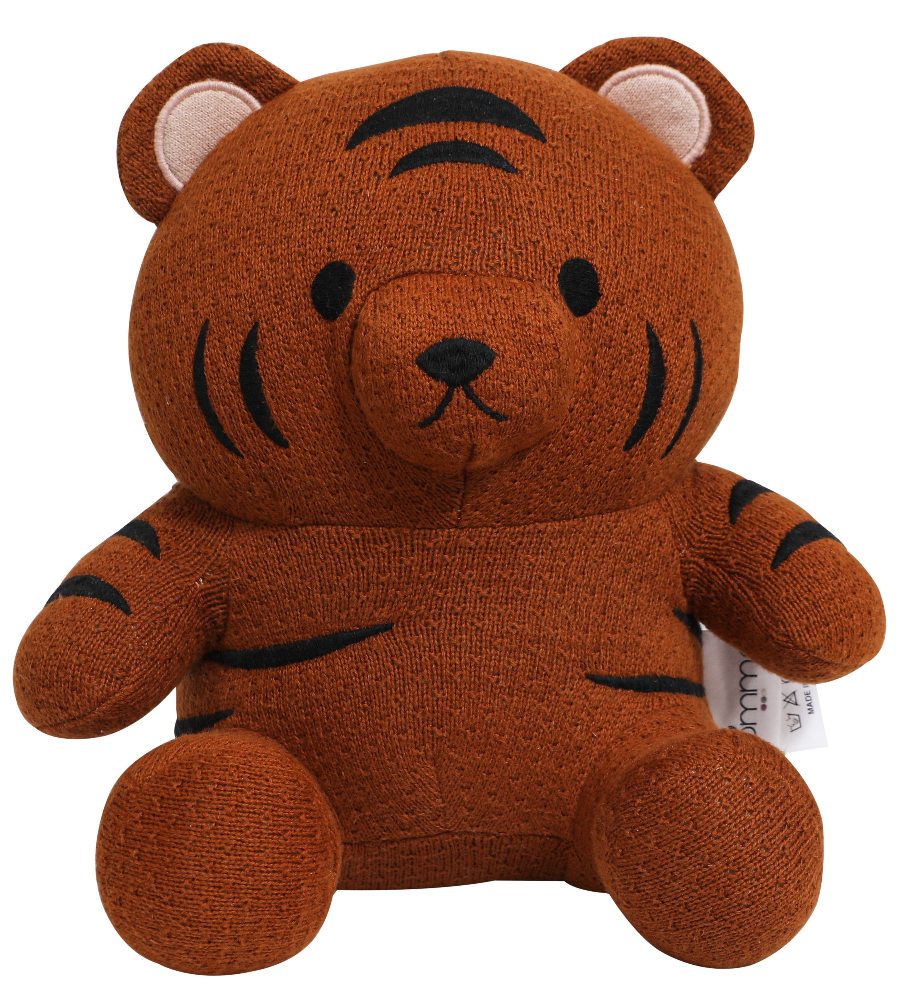 Knitted Tiger Soft Toy Honey Ginger