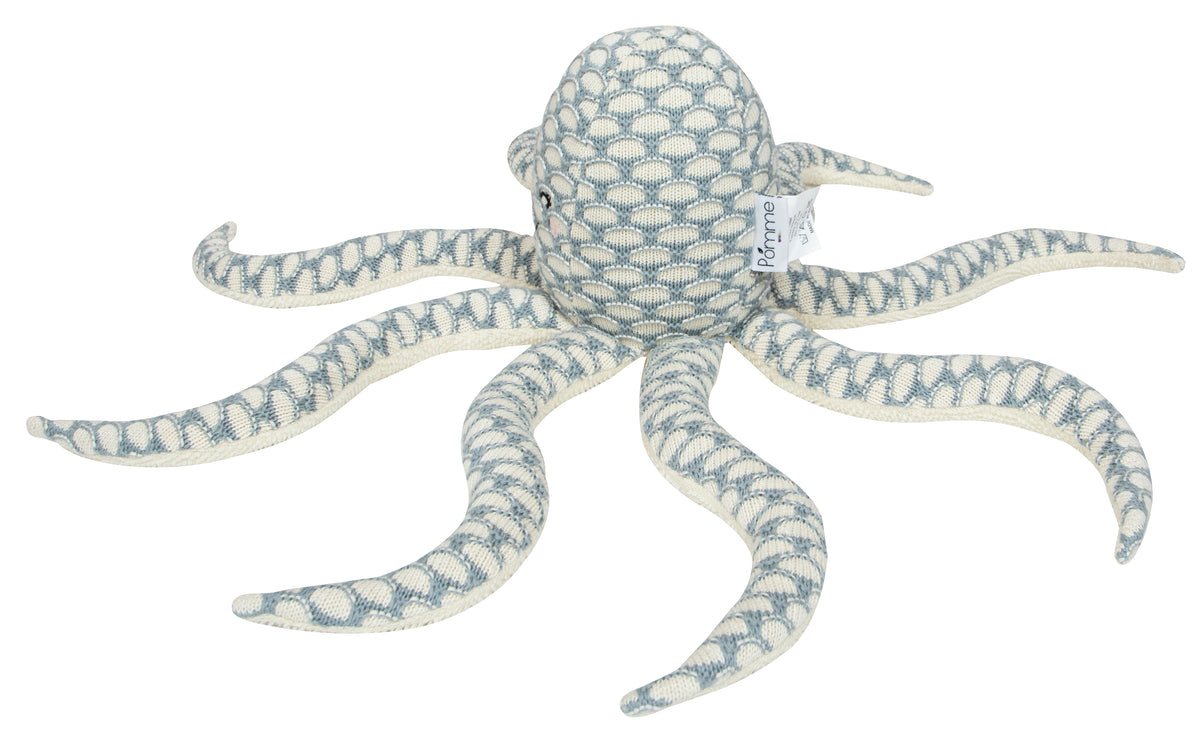 Pomme Cotton Knitted Soft Octopus