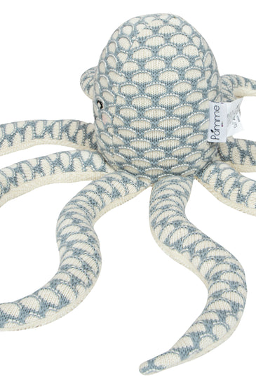 Knitted Octopus Soft Toy
