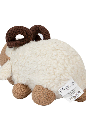 Knitted Soft Toy cute Horn Sheep