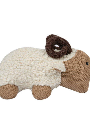 Knitted Soft Toy cute Horn Sheep