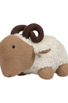 Knitted Soft Toy cute Horn Sheep