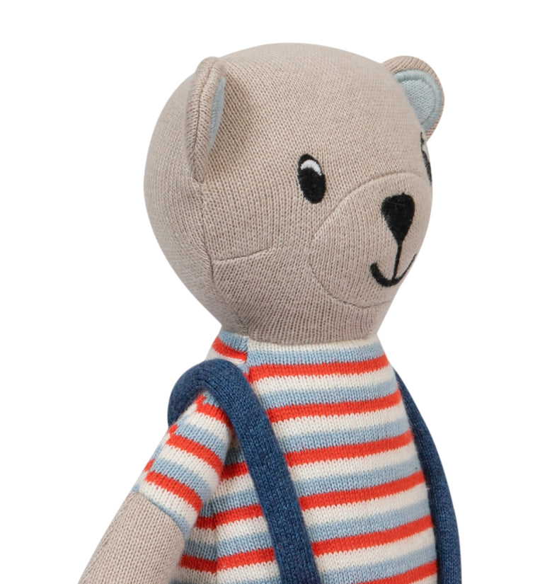 Knitted Bear Soft Toy