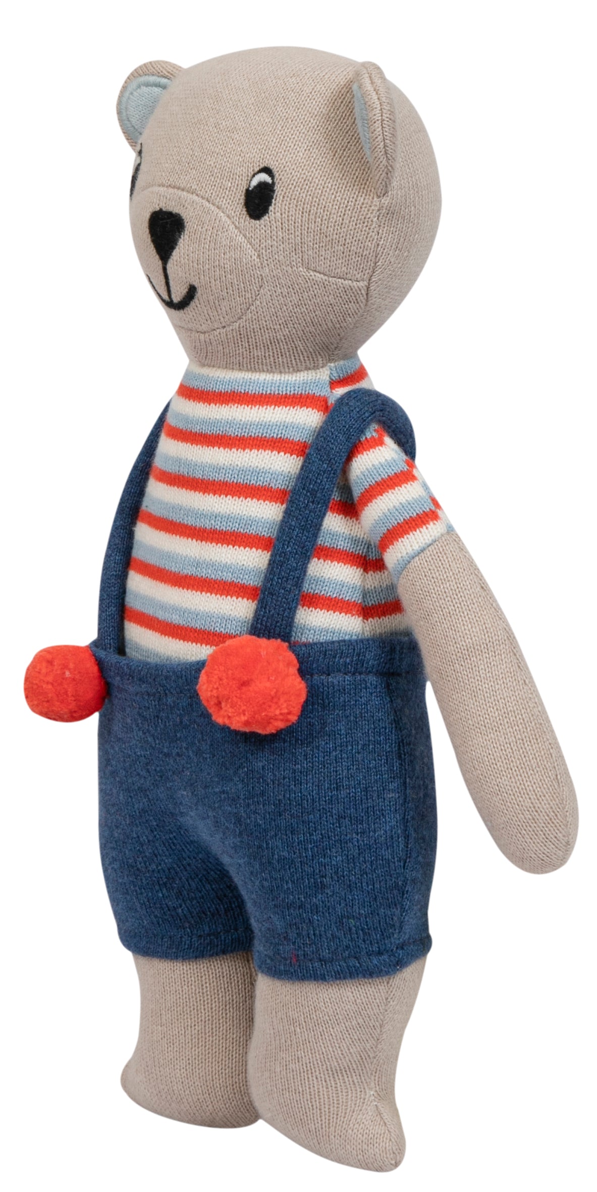 Pomme Knitted Dressed Teddy Bear