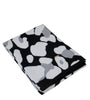 Knitted Lepard Print Grey Mix Throw