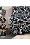 Knitted Scattered Pattern Throw