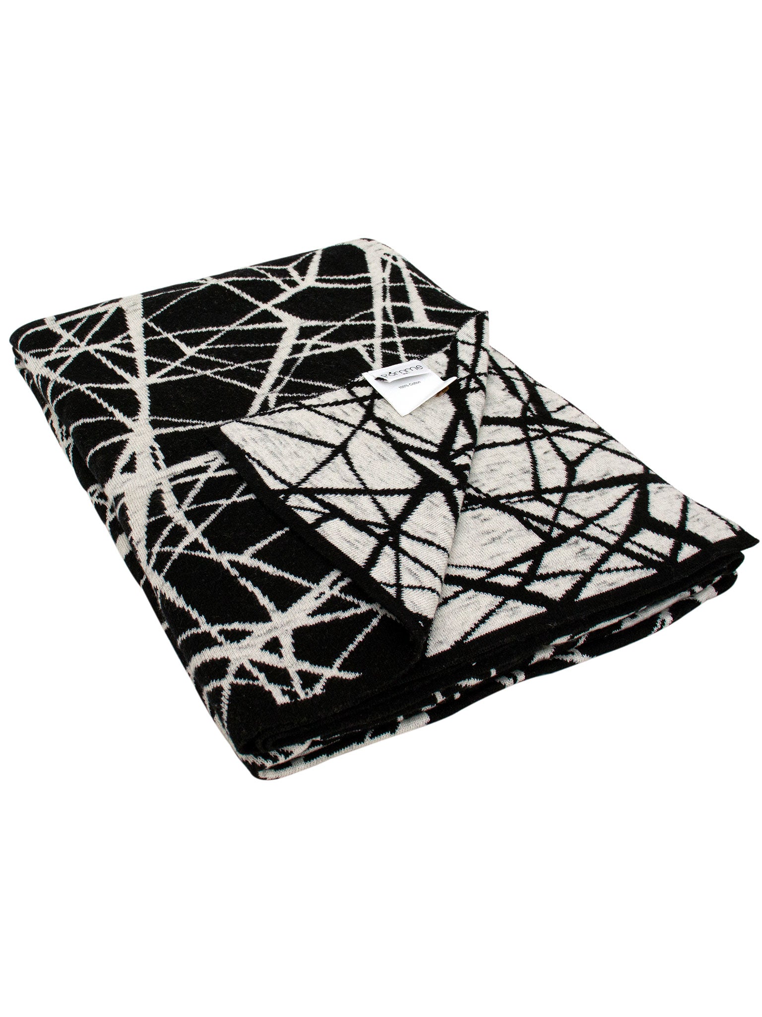 Knitted Scattered Pattern Throw