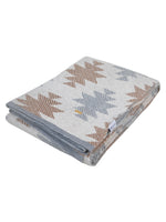 Load image into Gallery viewer, Knitted Grey Tanin AZTEC Throw