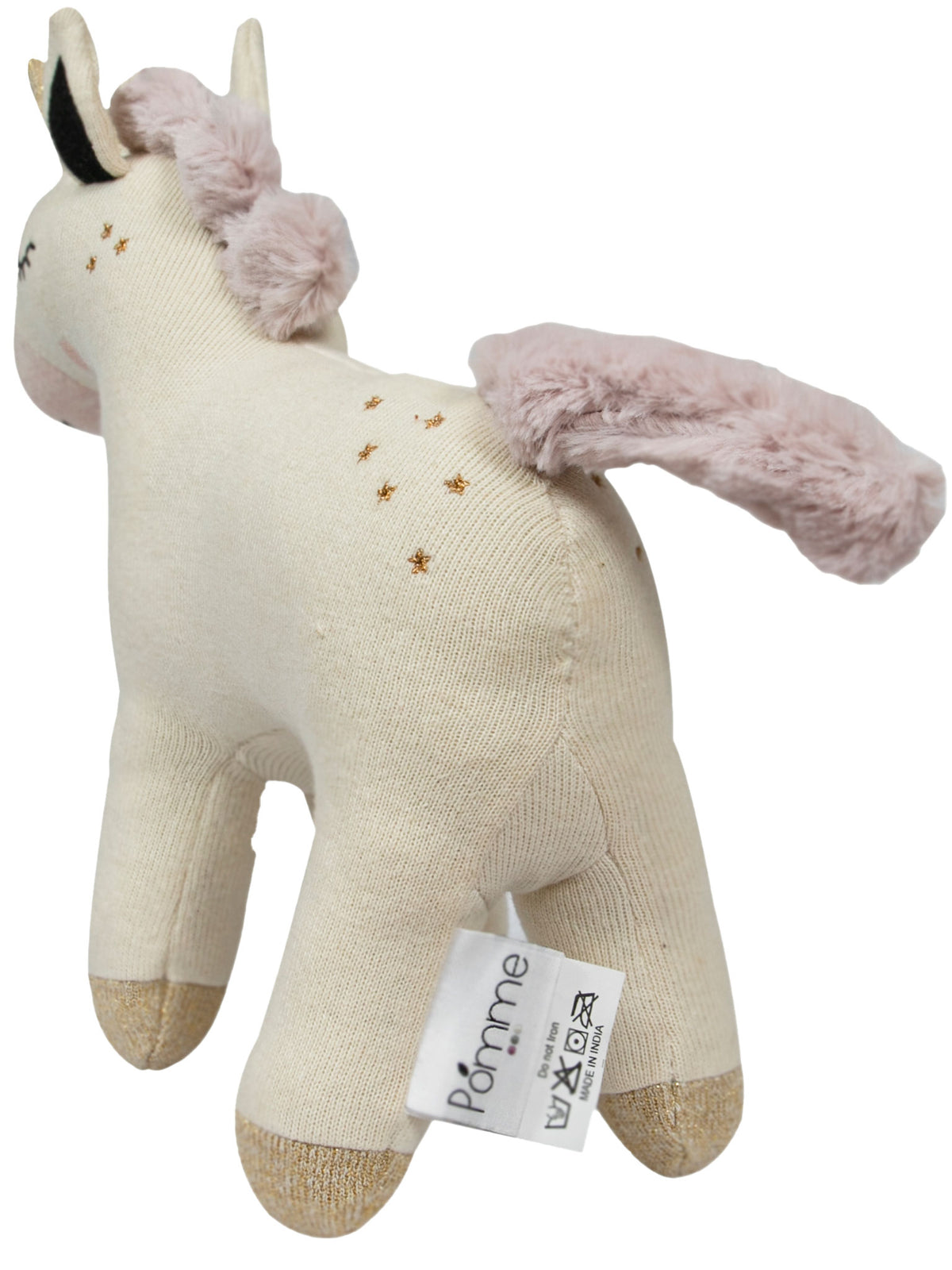 Pomme Cotton Knitted Shy Unicorn