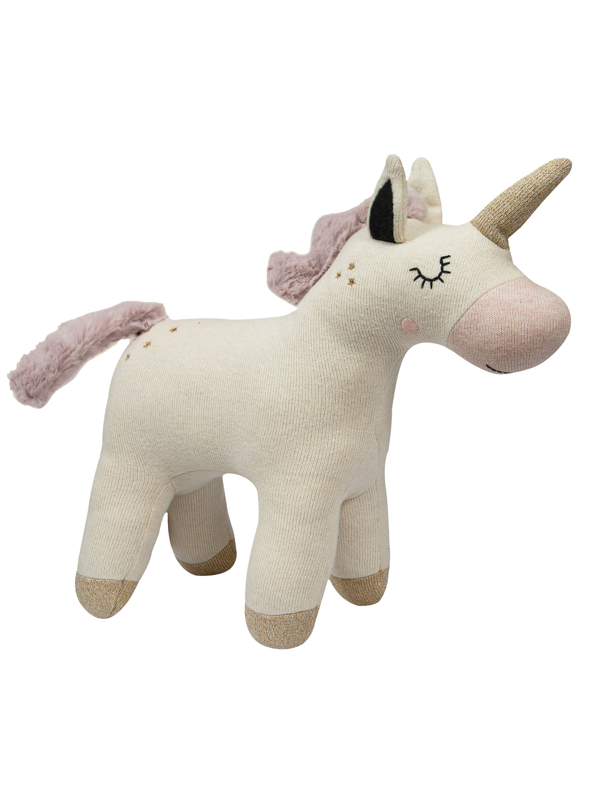 Pomme Cotton Knitted Shy Unicorn