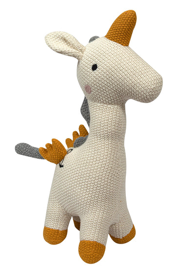 Knitted Soft Toy wing unicorn