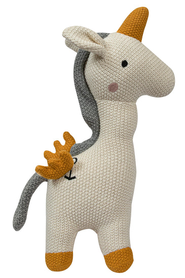 Knitted Soft Toy wing unicorn