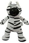 Knitted Soft Toy Standing Zebra