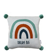 Sweet Dreams Rainbow Knitted Baby Cushion Cover