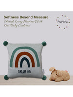 Load image into Gallery viewer, Sweet Dreams Rainbow Knitted Baby Cushion Cover
