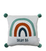 Sweet Dreams Rainbow Knitted Baby Cushion Cover