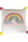 Stay Magical Knitted Baby Cushion Cover