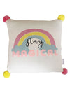 Stay Magical Knitted Baby Cushion Cover