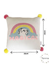 Stay Magical Knitted Baby Cushion Cover