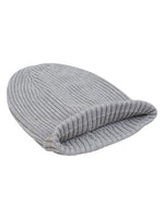 Load image into Gallery viewer, Cotton knitted Winter Cap For Women -- Med Grey
