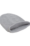 Cotton knitted Winter Cap For Women -- Med Grey