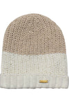 Knitted Cap -- Bleached Sand + Ivory