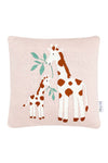 Giraffe Tree Pattern Knitted Baby Cushion Cover