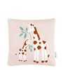 Giraffe Tree Pattern Knitted Baby Cushion Cover