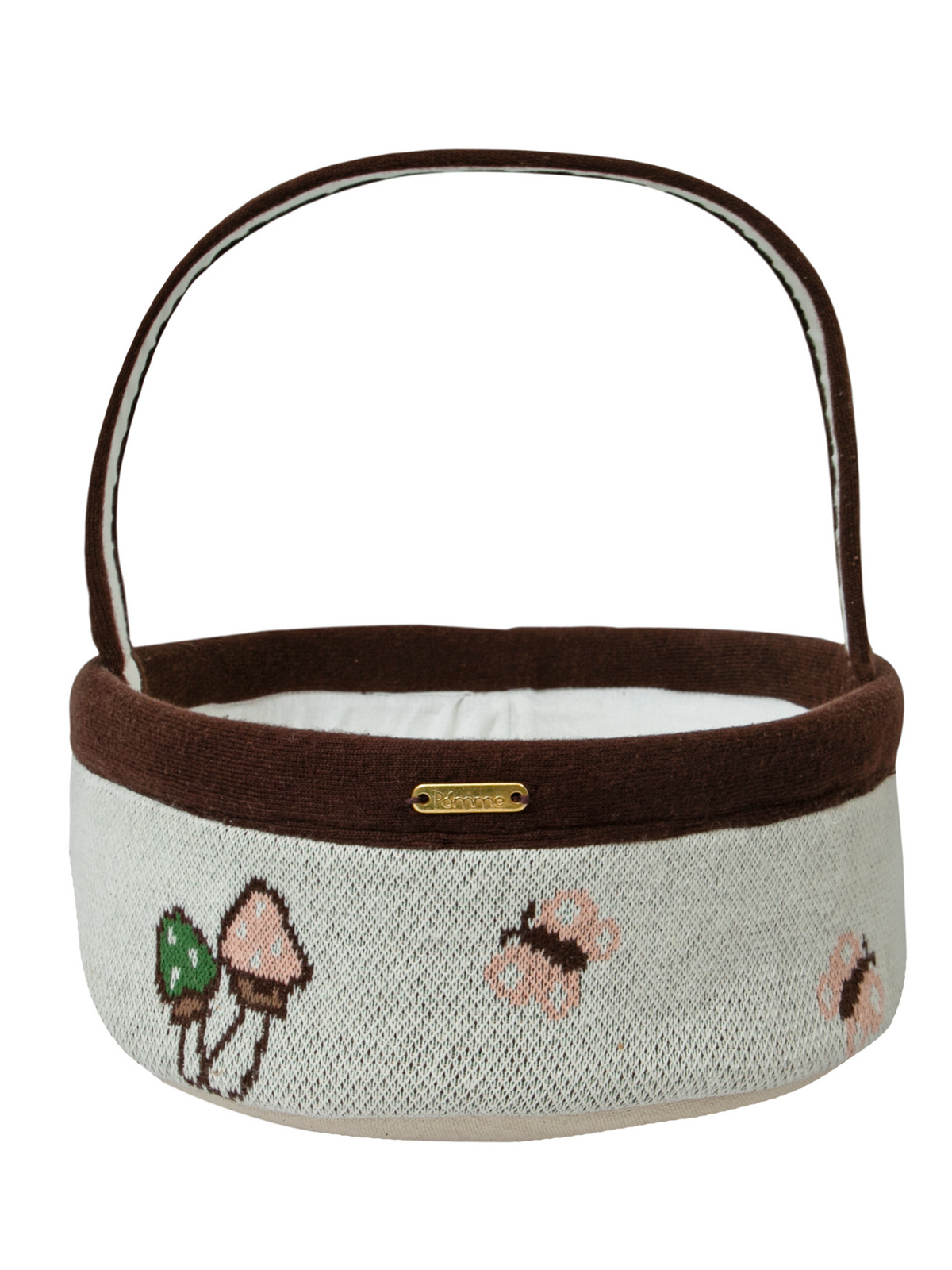 Pomme Cotton Knitted Deer Gift Basket Set