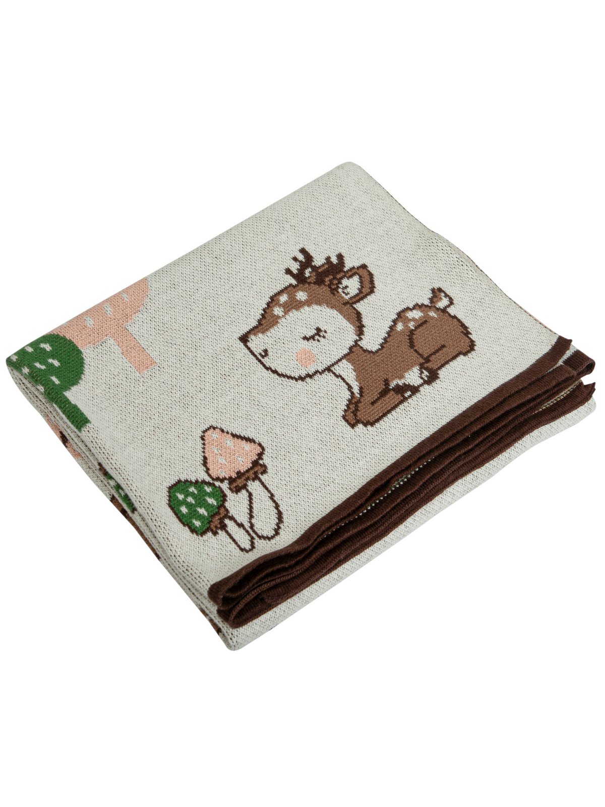 Pomme Cotton Knitted Deer Gift Basket Set