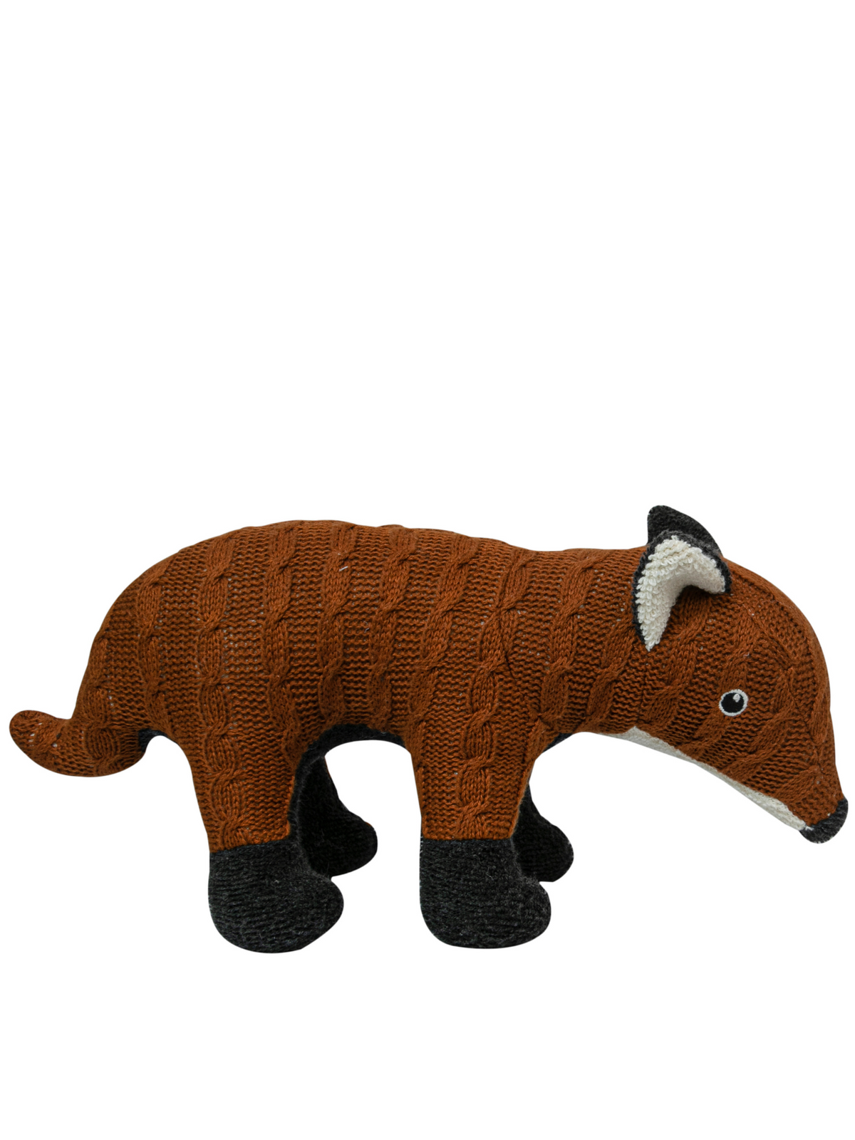 Pomme Cotton Knitted Crawling Fox (Honey Ginger)