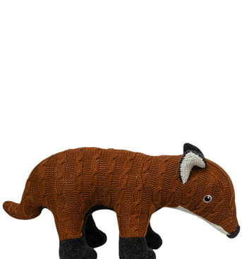 Knitted Soft Fox Honey Ginger(Color)