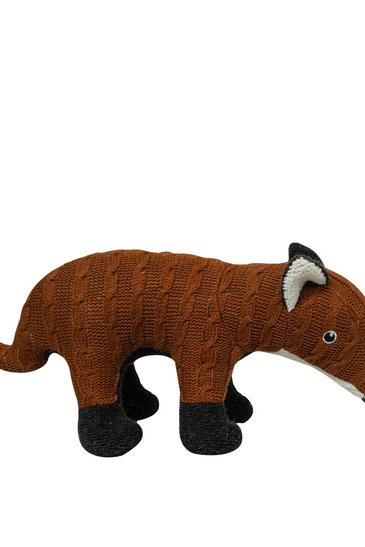 Knitted Soft Fox Honey Ginger(Color)