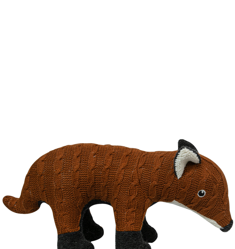 Knitted Soft Fox Honey Ginger(Color)
