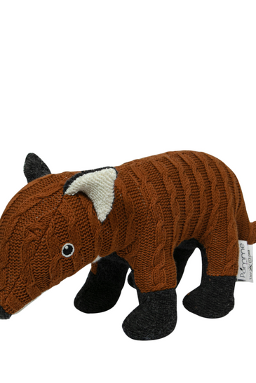 Knitted Soft Fox Honey Ginger(Color)