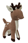 knitted Deer basket gift set