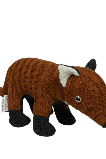 Knitted Soft Fox Honey Ginger(Color)