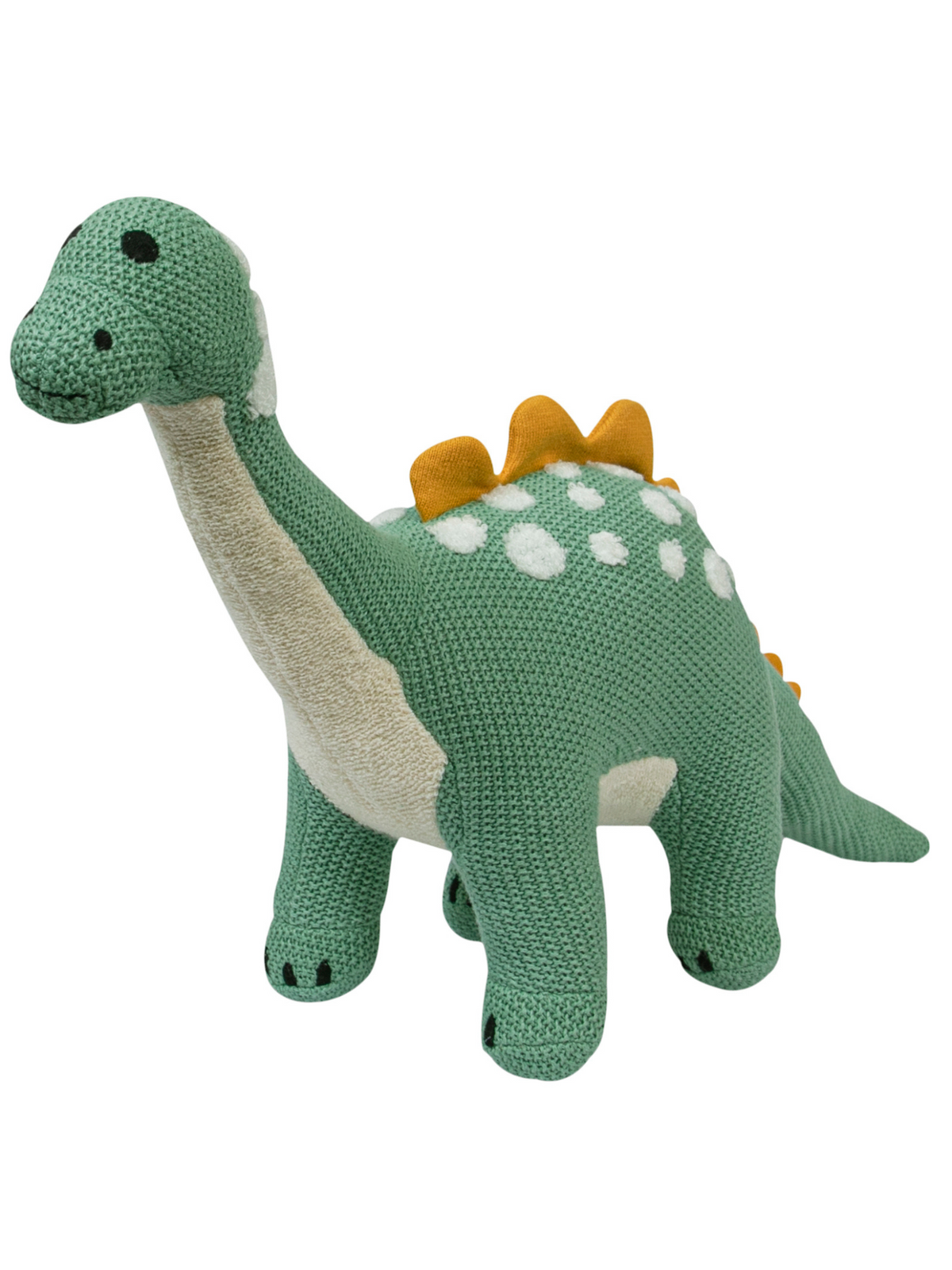 Pomme Cotton Knitted Dino Basket Gift Set