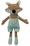 Knitted Soft Fox Toy With Dress